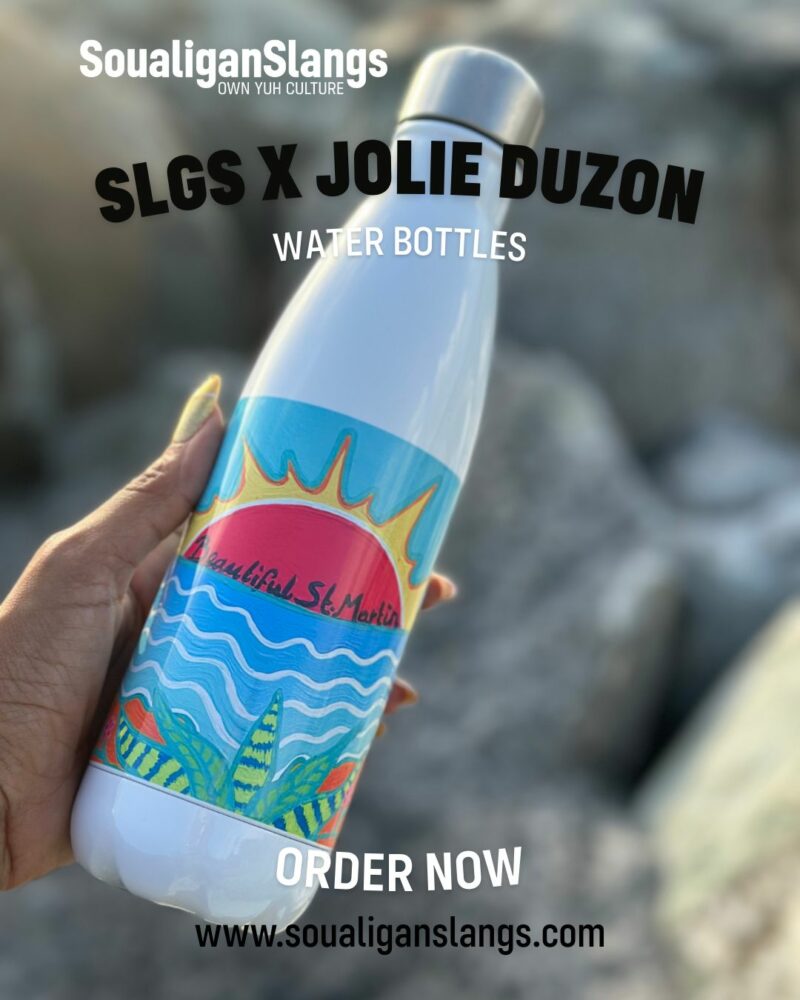SoualiganSlangs x Zillah Duzon – Limited Edition Stainless Steel Water Bottles - Image 4