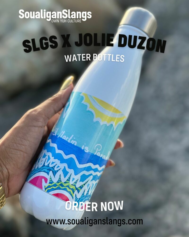 SoualiganSlangs x Zillah Duzon – Limited Edition Stainless Steel Water Bottles - Image 3