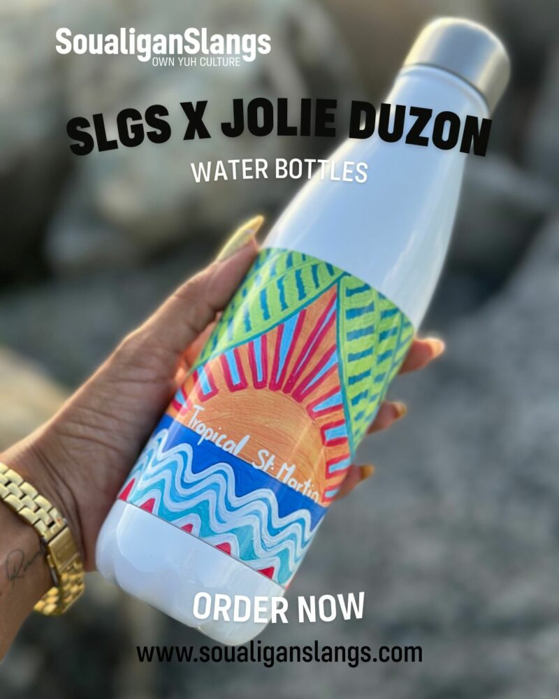 SoualiganSlangs x Zillah Duzon – Limited Edition Stainless Steel Water Bottles - Image 2